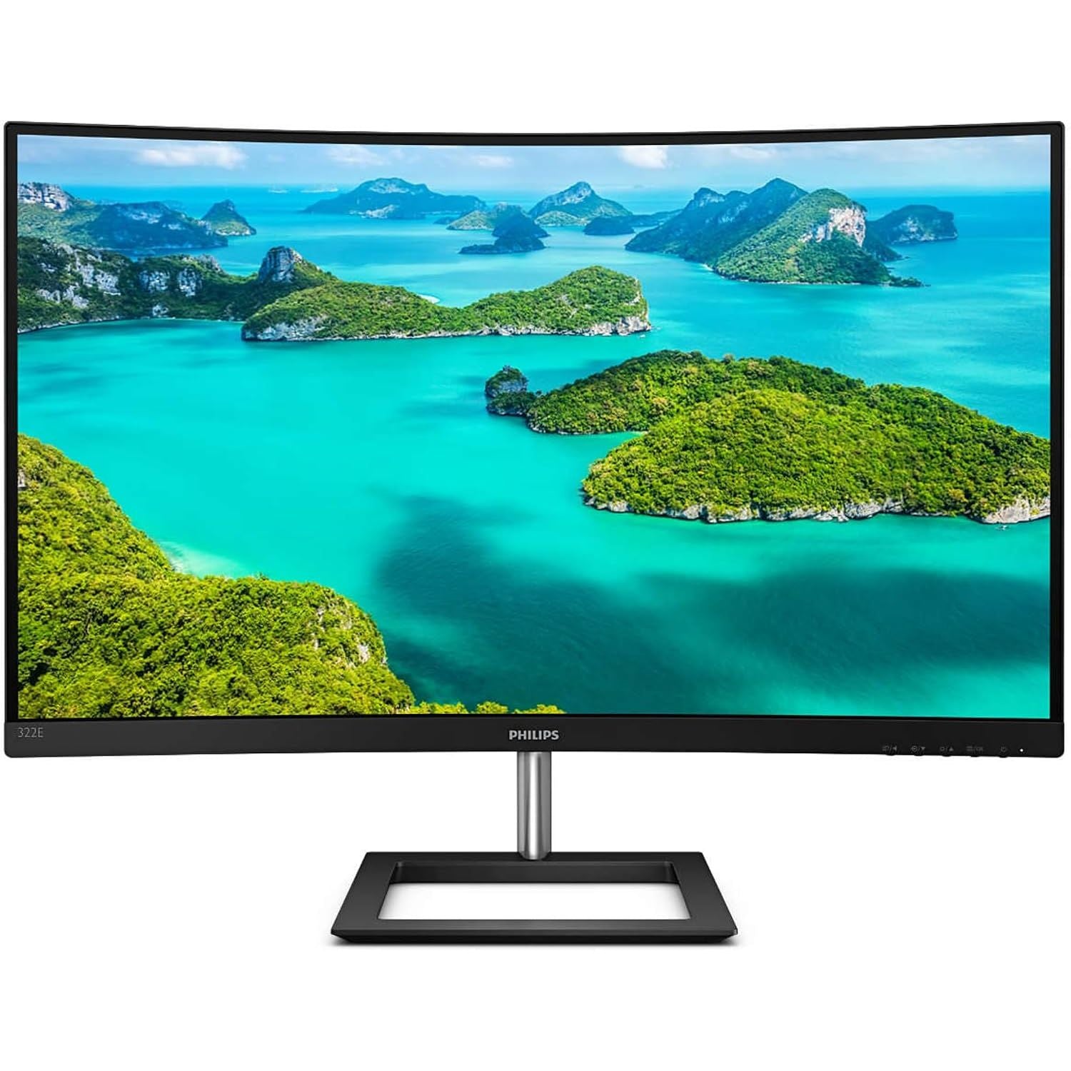 Buy Ecat Tech Ltd,Philips 322E1C 32" FHD Curved Monitor Black – 75Hz VA Display, 4ms Response, AMD FreeSync, SmartImage, Flicker-Free, VGA, HDMI & DisplayPort - Gadcet UK | UK | London | Scotland | Wales| Near Me | Cheap | Pay In 3 | Monitor